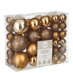 House Of Seasons Kerstbal Onbreekbaar (Set Van 46) (O8 Cm)