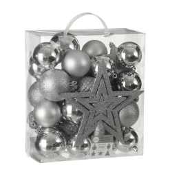House Of Seasons Kerstbal Onbreekbaar (Set Van 40) (O8 Cm)