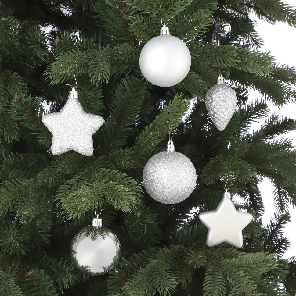 House Of Seasons Kerstbal Onbreekbaar (Set Van 40) (O8 Cm)