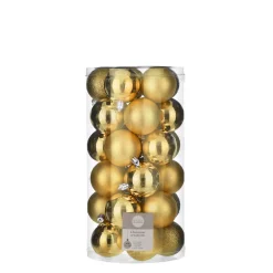 House Of Seasons Kerstbal (Set Van 30) (O6 Cm)