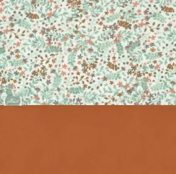 Jollein Baby Ledikantaken 120X150Cm Bloemen Groen