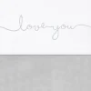 Jollein Baby Ledikantlaken 120X150Cm Love You Grey