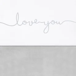 Jollein Baby Ledikantlaken 120X150Cm Love You Grey