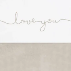 Jollein Baby Wieglaken 75X100Cm Love You Nougat