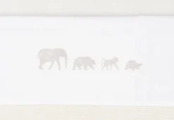 Jollein Baby Wieglaken 75X100Cm Animals - Nougat