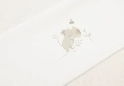 Jollein Baby Wieglaken 75X100Cm Dreamy Mouse Ivory