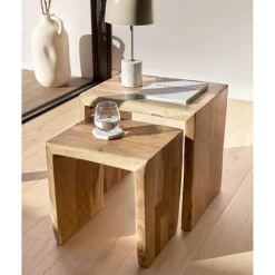 Kave Home Bijzettafel (Set Van 2) Zuleika