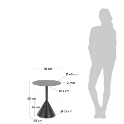 Kave Home Bijzettafel Yinan