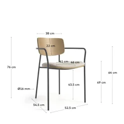 Kave Home Eetkamerstoel Maureen (Set Van 2)