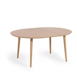 Kave Home Uitschuifbare Eetkamertafel Oqui (120X120-200 Cm)