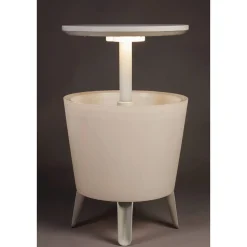 Keter Bijzettafel Illuminated Coolbar (Verlicht O50/57 Cm)