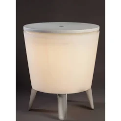 Keter Bijzettafel Illuminated Coolbar (Verlicht O50/57 Cm)