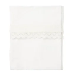 Koeka Crochet Baby Ledikantlaken 110X140Cm Milky