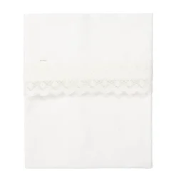 Koeka Crochet Baby Wieglaken 80X100 Cm Milky