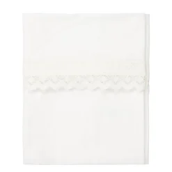 Koeka Crochet Baby Wieglaken 80X100 Cm Milky