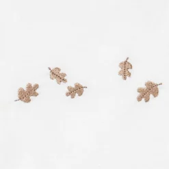 Koeka Falling Leaves Baby Wieglaken 80X100 Cm Wit