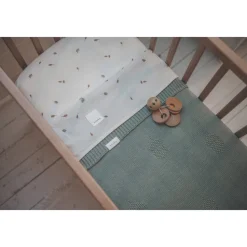 Koeka Forest Baby Wieglaken 80X100 Cm Offwhite