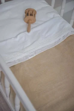 Koeka Nostalgia Baby Wieglaken 80X100 Cm Warm White