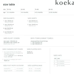 Koeka Nostalgia Baby Wieglaken 80X100 Cm Warm White