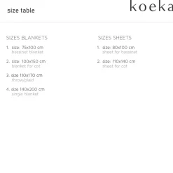 Koeka Oslo Teddy Eenpersoonsdeken Steel Grey/Pebble (200X140 Cm)