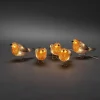 Konstsmide Kerstlichtsnoer Vogels (400 Cm) (5 Vogels) (40 Led) (Rood)