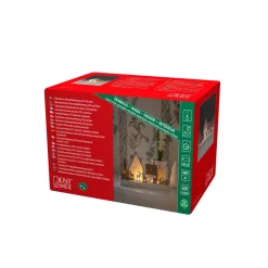 Konstsmide Silhouet Huis En Reedieren (Op Batterij Met Timer) (14X28 Cm) (6 Led)