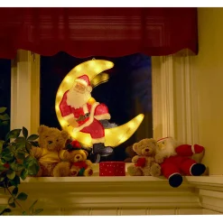 Konstsmide Venstersilhouet Kerstman (39X36 Cm) (20 Led)