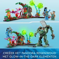 Lego Avatar Neytiri & Thanator Vs. Amp Suit Quaritch 75571