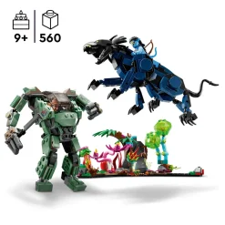 Lego Avatar Neytiri & Thanator Vs. Amp Suit Quaritch 75571