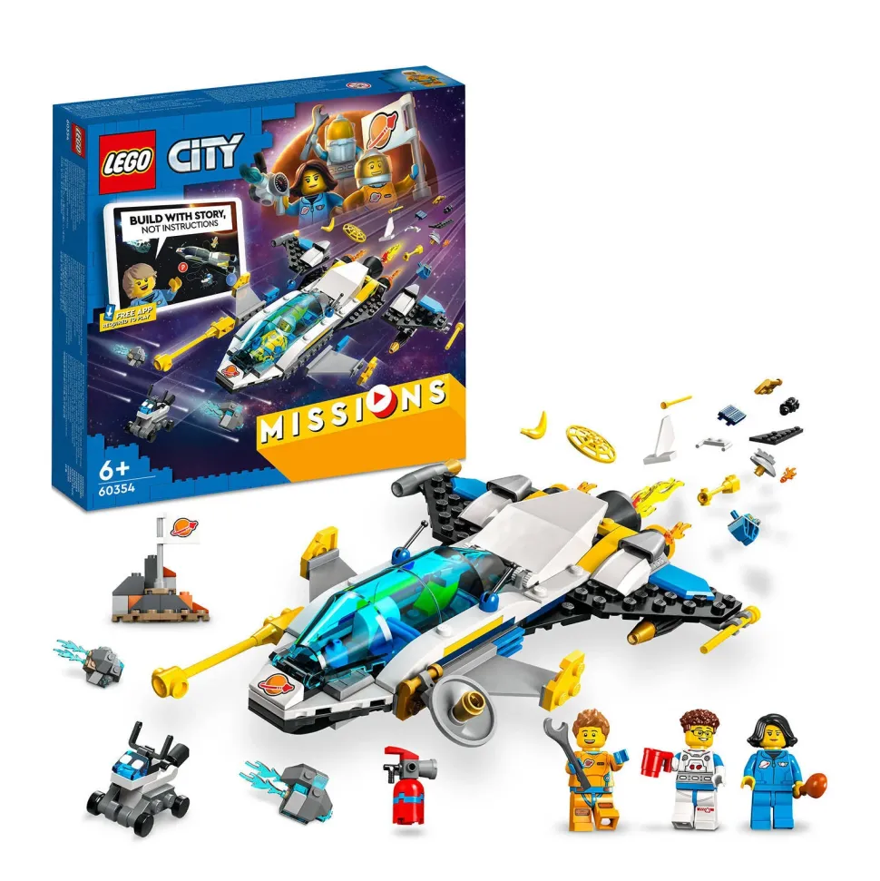 Lego City Ruimteschip Voor Verkenningsmissies Op Mars 60354