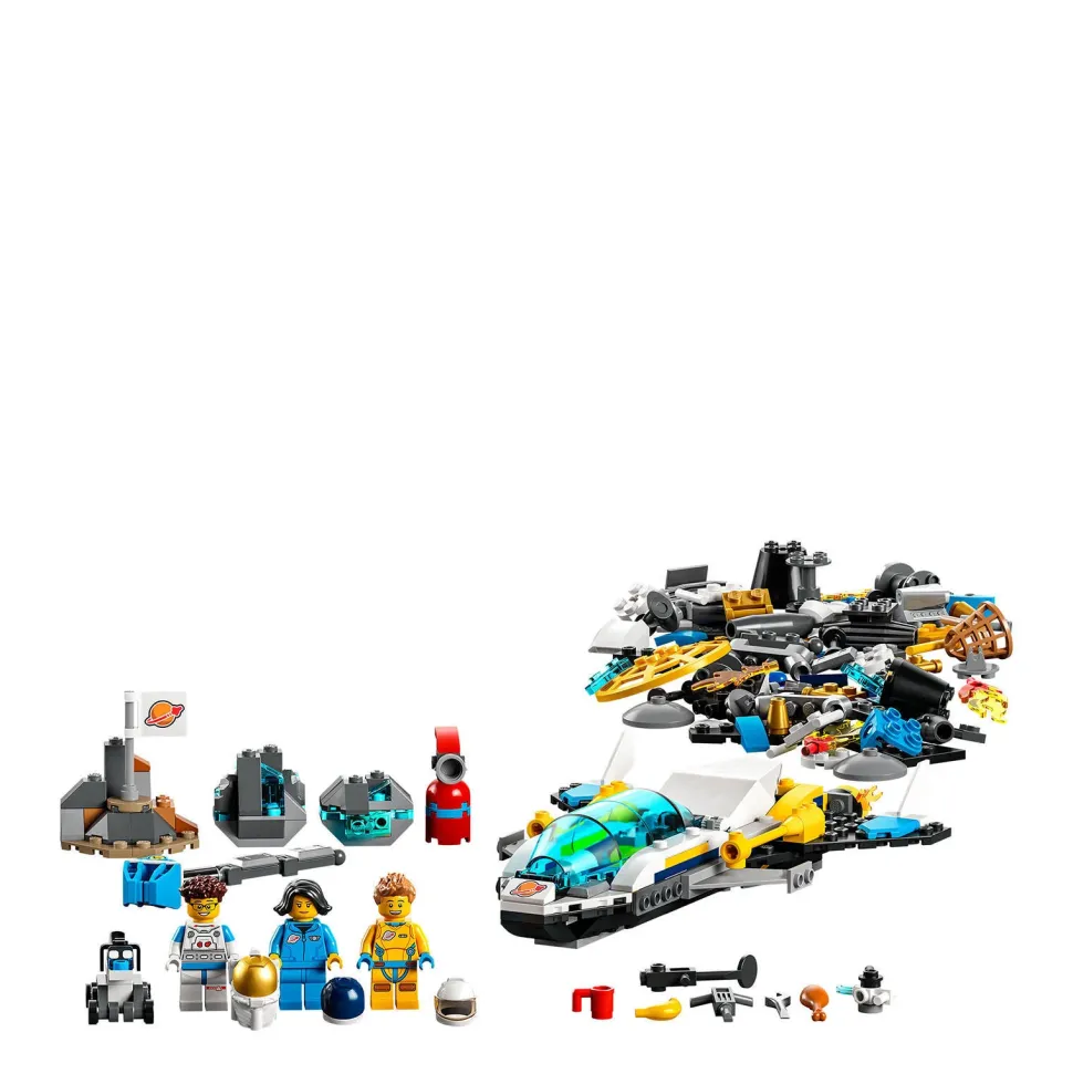 Lego City Ruimteschip Voor Verkenningsmissies Op Mars 60354