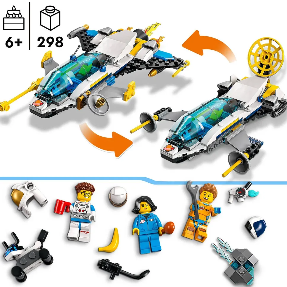 Lego City Ruimteschip Voor Verkenningsmissies Op Mars 60354