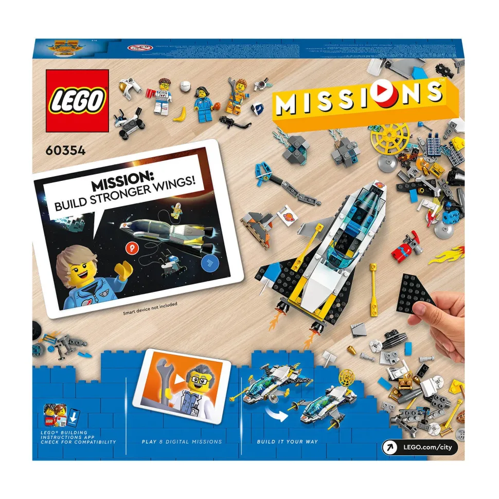 Lego City Ruimteschip Voor Verkenningsmissies Op Mars 60354