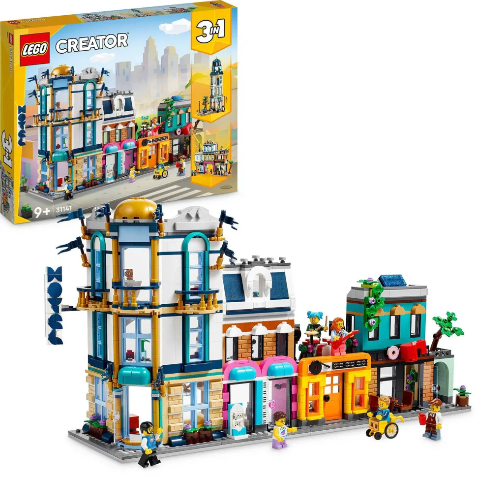 Lego Creator 3-In-1 Hoofdstraat 31141