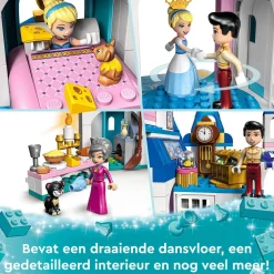 Lego Disney Princess Het Kasteel Van Assepoester En De Knappe Prins 43206