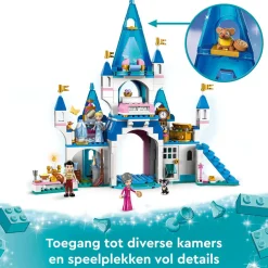 Lego Disney Princess Het Kasteel Van Assepoester En De Knappe Prins 43206