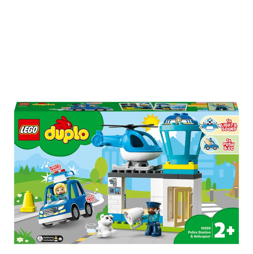 Lego Duplo Politiebureau & Helikopter 10959