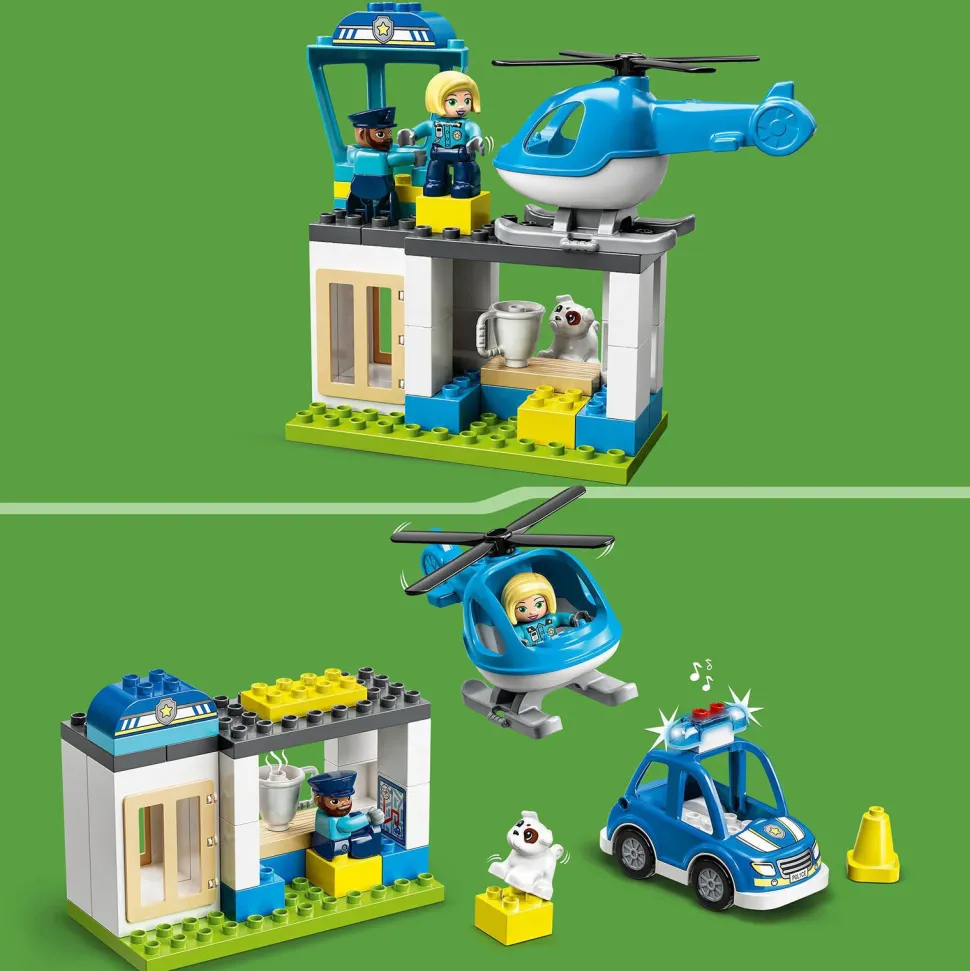 Lego Duplo Politiebureau & Helikopter 10959