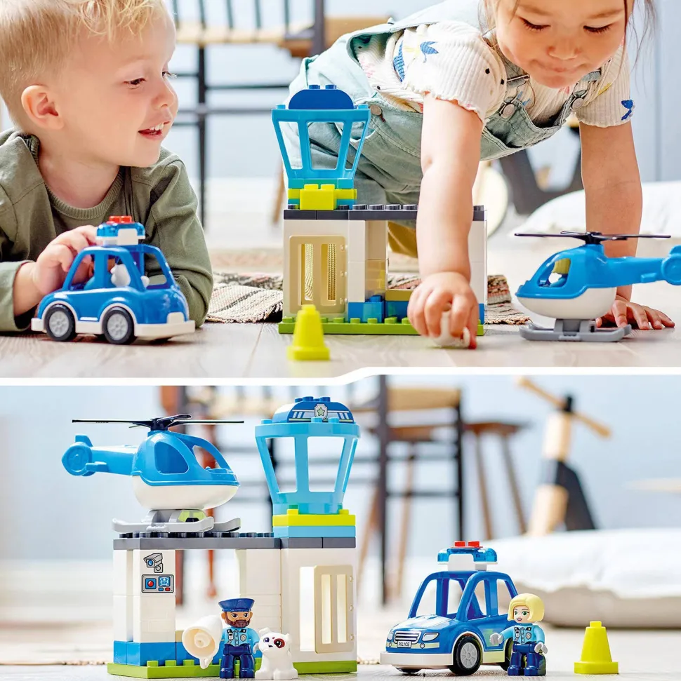 Lego Duplo Politiebureau & Helikopter 10959