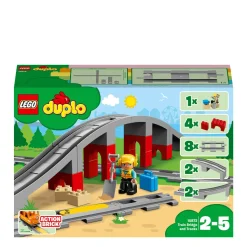 Lego Duplo Treinbrug En -Rails 10872