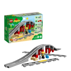 Lego Duplo Treinbrug En -Rails 10872