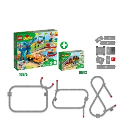 Lego Duplo Treinbrug En -Rails 10872