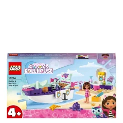 Lego Gabby'S Dollhouse Vertroetelschip Van Gabby En Meerminkat 10786