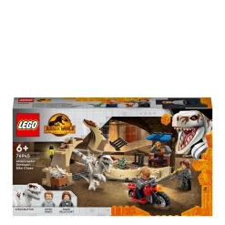 Lego Jurassic World Atrociraptor Dinosaurus Motorachtervolging 76945