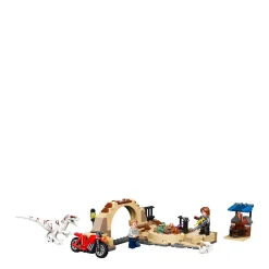 Lego Jurassic World Atrociraptor Dinosaurus Motorachtervolging 76945