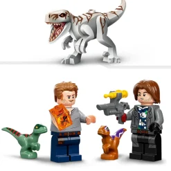 Lego Jurassic World Atrociraptor Dinosaurus Motorachtervolging 76945