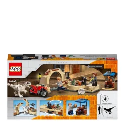 Lego Jurassic World Atrociraptor Dinosaurus Motorachtervolging 76945