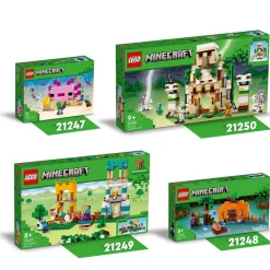 Lego Minecraft Het Axolotlhuis 21247