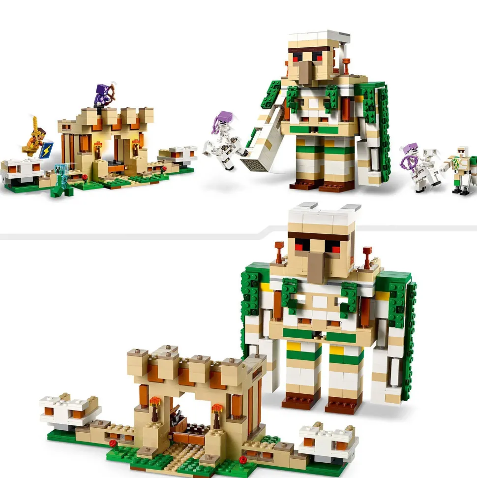Lego Minecraft Het Ijzergolemfort 21250