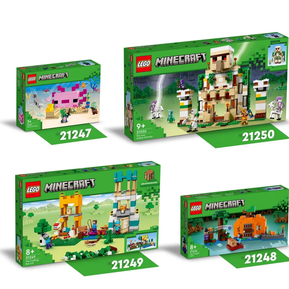 Lego Minecraft Het Ijzergolemfort 21250